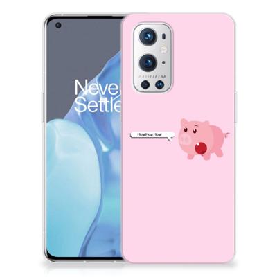 OnePlus 9 Pro Telefoonhoesje met Naam Pig Mud OnePlus 9 Pro Telefoonhoesje met Naam Pig Mud