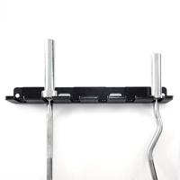 Muscle Power verticale ophangbeugel wandmodel voor 6 olympische Halterstangen