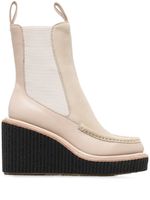 rag & bone bottines chelsea compensées Sloane - Tons neutres