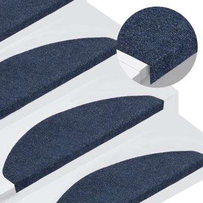 VidaXL Trapmatten zelfklevend 15 st 65x22,5x3,5 cm blauw