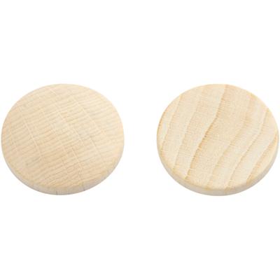 Creativ Company Houten knopen, d 25 mm, dikte 5 mm, 15 stuk/ 1 doos