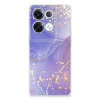 Hoesje maken voor OPPO Reno8 Pro Watercolor Paars