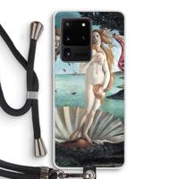 Birth Of Venus: Samsung Galaxy S20 Ultra Transparant Hoesje met koord