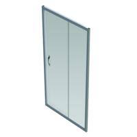 Schuifdeur Go By Van Marcke Belo 100x190CM Easyclean Verchroomd