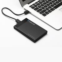 UGREEN US221 HDD behuizing 2.5 duim SATA naar USB 3.0 SSD Adapter Hard Disk Drive vak Externe HDD hoes steun UASP Protocol, verwisselbare USB-kabel