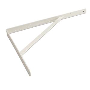 Plankdrager - staal - wit gelakt - 50 x 33 cm - 300 kg