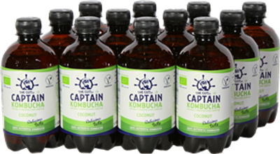 Captain Kombucha Coconut (12 x 400 ml)