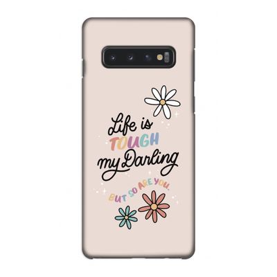 Tough Life: Samsung Galaxy S10 4G Volledig Geprint Hoesje