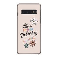 Tough Life: Samsung Galaxy S10 4G Volledig Geprint Hoesje