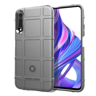 Volledige dekking schokbestendig TPU Case voor Huawei Honor 9X (grijs)