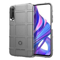 Volledige dekking schokbestendig TPU Case voor Huawei Honor 9X (grijs)