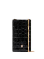 Alexander McQueen pochette de smartphone à bride en chaine - Noir