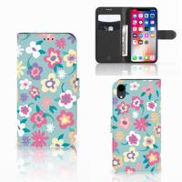 Apple iPhone Xr Hoesje Flower Power