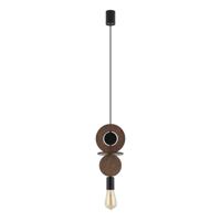 Lyora Design hanglampDrops Wood C 1-lichts hout - 11175