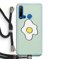 Spiegelei: Huawei P20 Lite (2019) Transparant Hoesje met koord