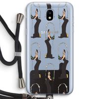 Pop Some Kim: Samsung Galaxy J5 (2017) Transparant Hoesje met koord