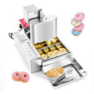 VEVOR Commerciële Automatische Donutmachine Maker 4 Rijen 240 stuks/u