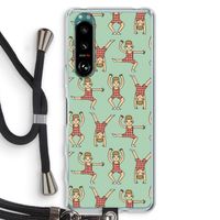 Gymboys: Sony Xperia 5 III Transparant Hoesje met koord