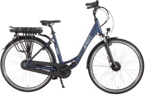 AMIGO E Faro S2 28 Inch 53 cm Dames 7V Rollerbrake Matblauw