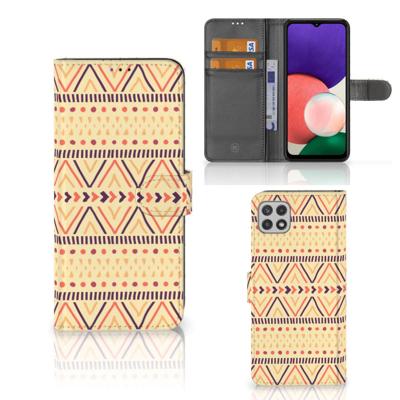 Samsung Galaxy A22 5G | Telefoon Hoesje | Aztec Yellow