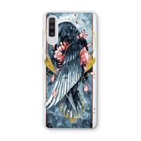 Golden Raven: Samsung Galaxy A70 Transparant Hoesje