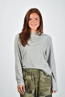 RÓHE t-shirt 412-22-107 light grey melange