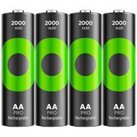 GP ReCyko Pro Oplaadbare AA batterij (penlite) NiMH 2000 mAh 1.2 V 4 stuk(s) - thumbnail