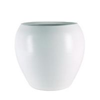 Pot cresta pure white bloempot binnen 28 cm - thumbnail