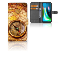Motorola Moto G9 Play | E7 Plus Flip Cover Kompas - thumbnail