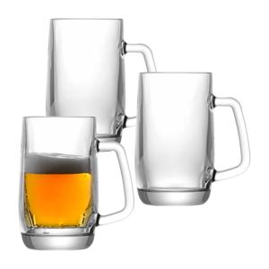 Uniglass Bierpullen Prince - 6x stuks - 0,5 liter - glas - bierglas