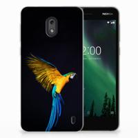 Nokia 2 | TPU Hoesje | Papegaai