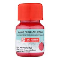 Talens Art Creation • glas & porselein dekkend 30ml metallic rood