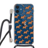 Pony: iPhone 12 Transparant Hoesje met koord