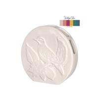 Vaas Bird crème Ø6xH20cm