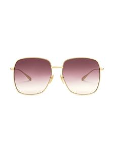 Gucci Eyewear lunettes de soleil à monture carrée - Rouge