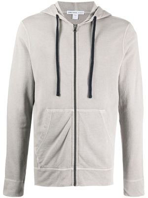 James Perse hoodie French Terry - Gris