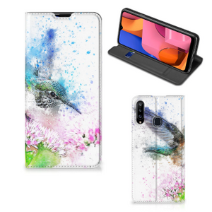 Bookcase Samsung Galaxy A20s Vogel