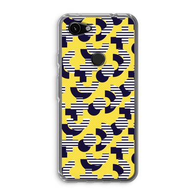 8-bit N°3: Google Pixel 3a Transparant Hoesje