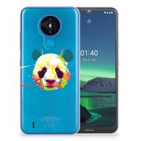 Nokia 1.4 Telefoonhoesje met Naam Panda Color - thumbnail