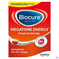 Biocure Long Action Megatone Energy 60 Tabletten