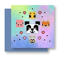 Minecraft sierkussen Animals - 35X 35