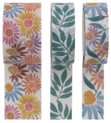 HEMA Washi tapes wilde bloemen - 3x5m
