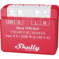 Shelly Shelly Qubino Wave 1PM Mini Schakel-meetactor Z-Wave