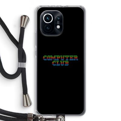 Retro: Xiaomi Mi 11 Transparant Hoesje met koord