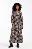 Studio Anneloes Felice Flower Dress 12449 Jurk 9022 Black/latte