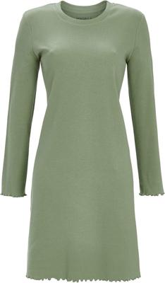 Groen nachthemd Ringella rib