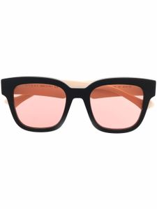 Gucci Eyewear lunettes de soleil à monture oversize - Tons neutres