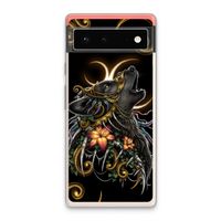 Huilende Wolf: Google Pixel 6 Transparant Hoesje