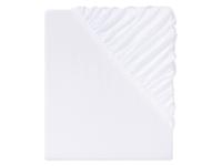 LIVARNO home Jersey hoeslaken 140-160 x 200 cm (Wit)