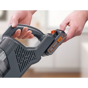 BLACK+DECKER BHFEA18D1-QW 18V 2.0Ah 2IN1 Steelstofzuiger met verwijderbare accu steelstofzuiger 18V 2.0Ah Accu en oplader inbegrepen